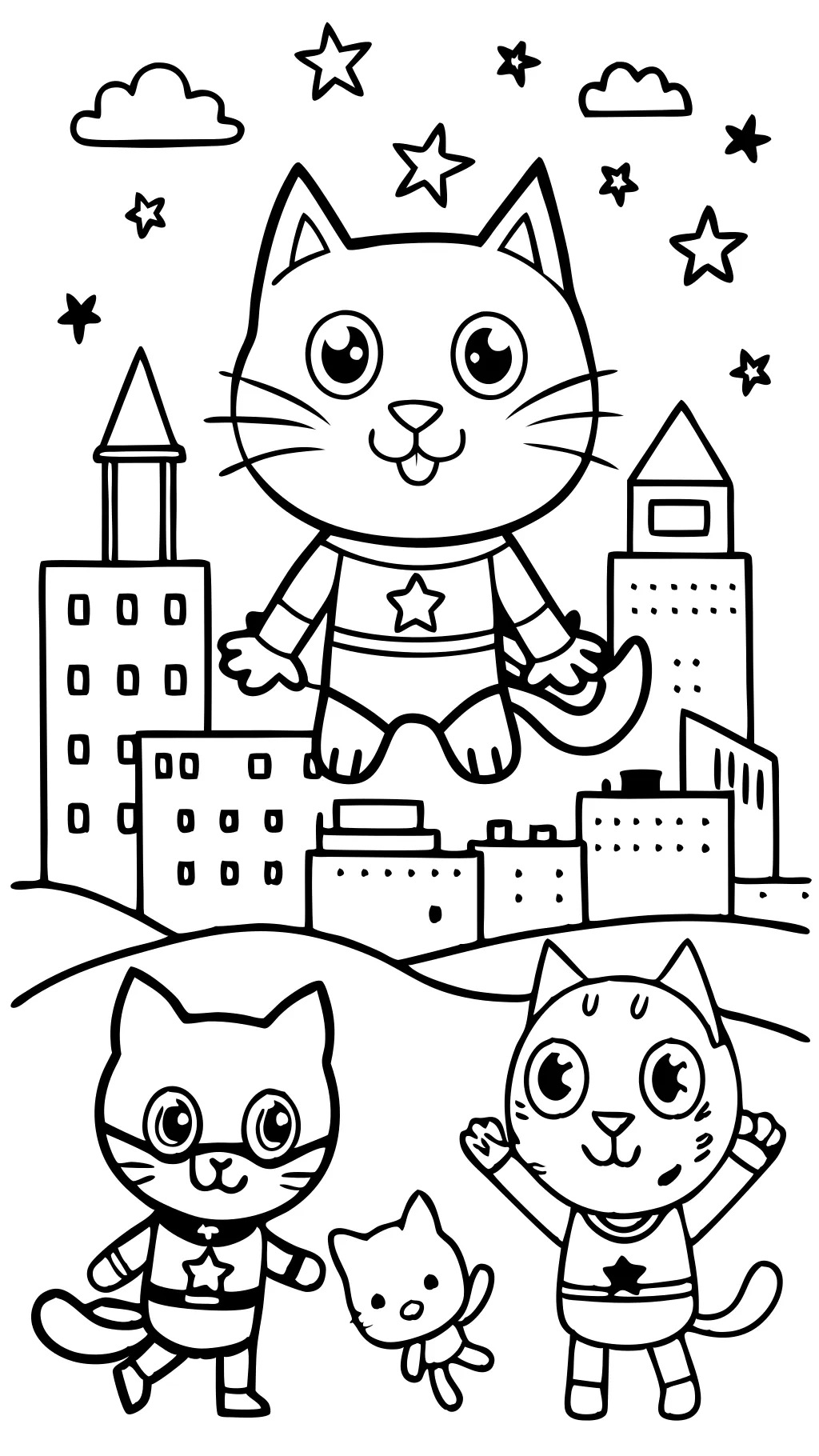 coloriages super chatons ginny